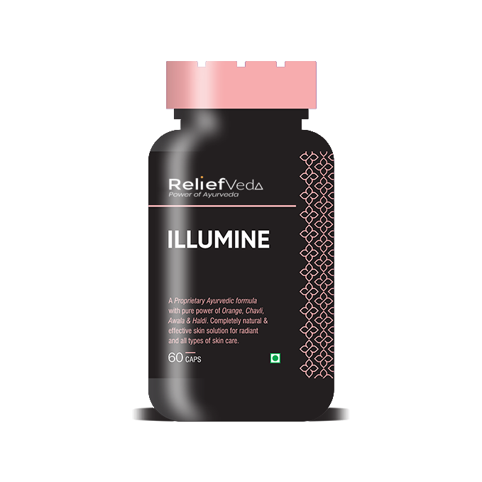 Reliefveda by Baidyashakti Illumine (Ayurvedic Treatment for Complete Care for Radiant Skin, Nail and Hair Growth.)