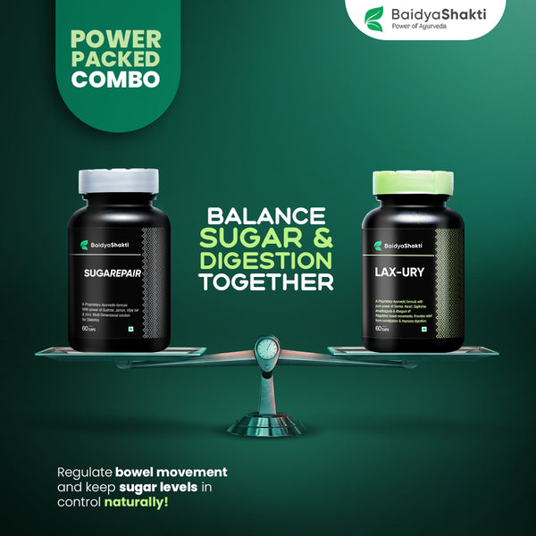 SugarRepair + Lax-Ury (Power-packed Combo)