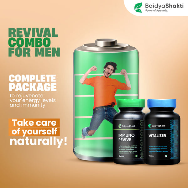 REVIVAL COMBO FOR MEN VITALIZER + IMMUNO REVIVE